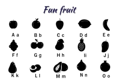 Fun Fruit by Nun Sukhwan — Dingbats Font — thumbnail 2