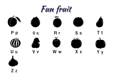 Fun Fruit by Nun Sukhwan — Dingbats Font — thumbnail 3