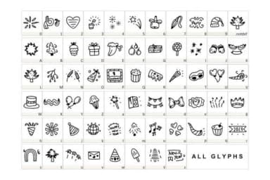 Fun New Year by YandiDesigns — Dingbats Font — thumbnail 2