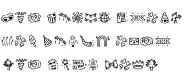 Fun New Year by YandiDesigns — Dingbats Font — thumbnail 6