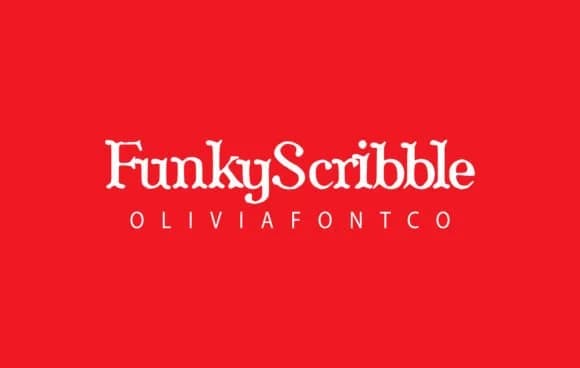 Funkyscribble by OliviaFontCo — Slab Serif Font