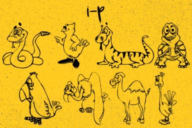 Funny Cartoon by Minimalistartstudio — Dingbats Font — thumbnail 7