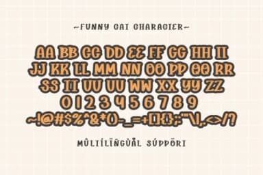 Funny Cat by CraftedType Studio — Slab Serif Font — thumbnail 3