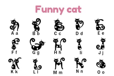 Funny Cat by Nun Sukhwan — Dingbats Font — thumbnail 7
