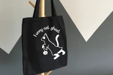 Funny Cat Ghost by Nongyao — Dingbats Font — thumbnail 5