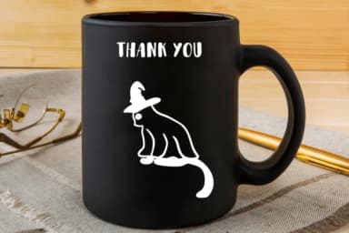 Funny Cat Ghost by Nongyao — Dingbats Font — thumbnail 7