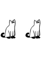 Funny Cat Ghost by Nongyao — Dingbats Font — thumbnail 8