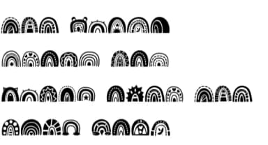 Funny Rainbow by DREAMs Soul G. — Dingbats Font — thumbnail 6