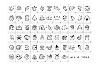 Funny Smile by YandiDesigns — Dingbats Font — thumbnail 2