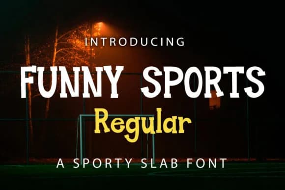 Funny Sports by Crafty Files — Slab Serif Font