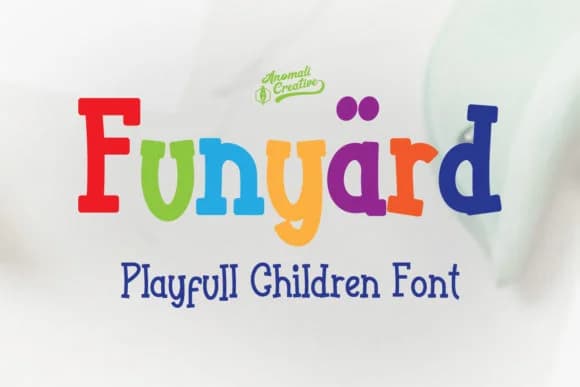 Funyard by anomali.bisu — Slab Serif Font