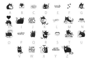 Furever by Illustration Ink — Dingbats Font — thumbnail 4