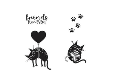 Furever by Illustration Ink — Dingbats Font — thumbnail 6