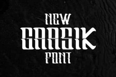 Gaasik by prayoga_std — Slab Serif Font — thumbnail 5