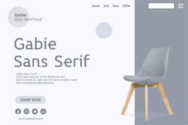 Gabie by kreabie — Slab Serif Font — thumbnail 2