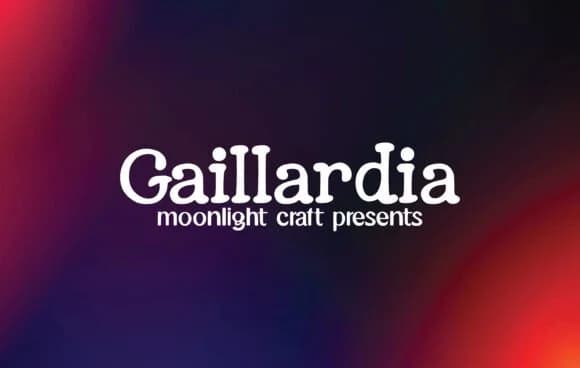 Gaillardia by moonlight craft — Slab Serif Font