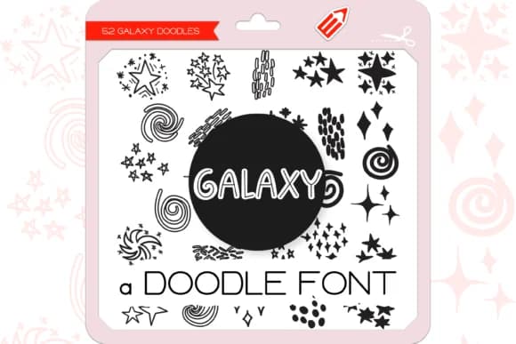 Galaxy&nbsp;Dingbats by WADLEN — Dingbats Font