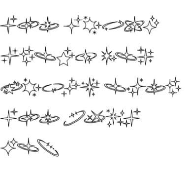 Galaxy Sky by Chonada — Dingbats Font — thumbnail 8