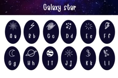Galaxy Star by Chonada — Dingbats Font — thumbnail 2