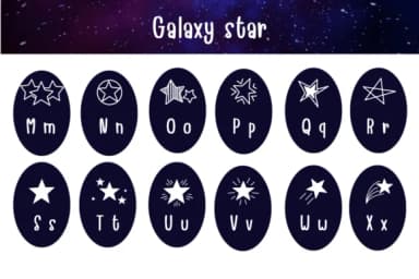 Galaxy Star by Chonada — Dingbats Font — thumbnail 3