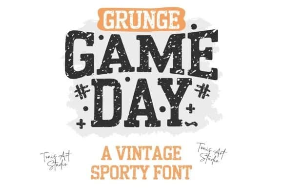 Game Day by TonisArtStudio — Slab Serif Font
