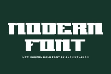 Gandes by alonkelakon — Slab Serif Font — thumbnail 2