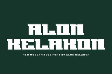 Gandes by alonkelakon — Slab Serif Font — thumbnail 3