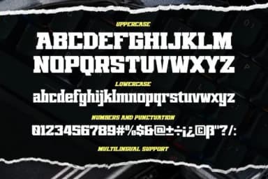 Ganksy by Arterfak Project — Slab Serif Font — thumbnail 6