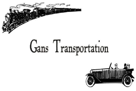 Gans Transportation by Intellecta Design — Dingbats Font