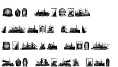 Gans Vessels Fishes by Intellecta Design — Dingbats Font — thumbnail 7