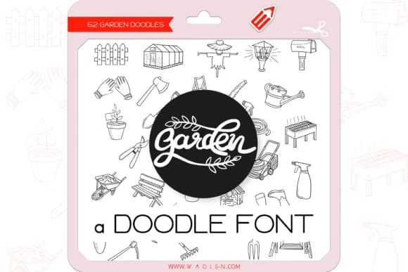 Garden by WADLEN — Dingbats Font