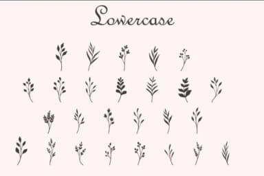 Gardenia by Minimalist Eyes — Dingbats Font — thumbnail 3