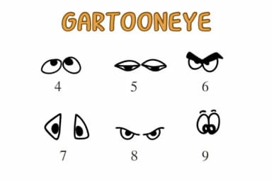 Gartoon Eye by Nongyao — Dingbats Font — thumbnail 4