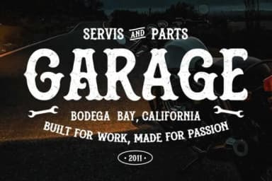 Gashroad by Arterfak Project — Slab Serif Font — thumbnail 5