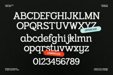 Gc Chalke by Glyphonic — Slab Serif Font — thumbnail 2