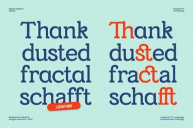 Gc Chalke by Glyphonic — Slab Serif Font — thumbnail 5