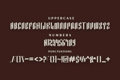 Geblengen by prayoga_std — Slab Serif Font — thumbnail 3