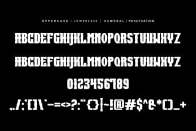 Gejobad Bemungir by qrdesignstd — Slab Serif Font — thumbnail 5