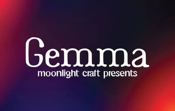 Gemma by moonlight craft — Slab Serif Font