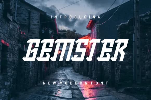 Gemster by prayoga_std — Slab Serif Font