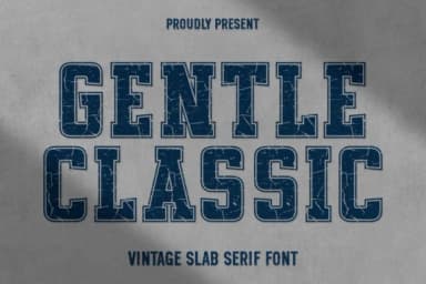 Gentle Classic by Feri (7NTypes) — Slab Serif Font — thumbnail 1