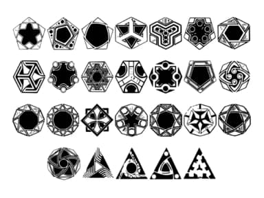 Geometric by The Tenacious Type Studio — Dingbats Font — thumbnail 2