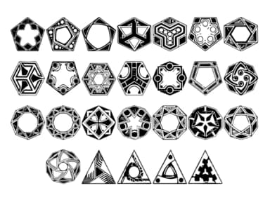 Geometric by The Tenacious Type Studio — Dingbats Font — thumbnail 3