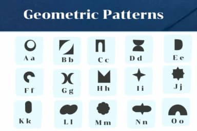 Geometric Patterns by Apiwat Type — Dingbats Font — thumbnail 2