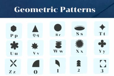 Geometric Patterns by Apiwat Type — Dingbats Font — thumbnail 3