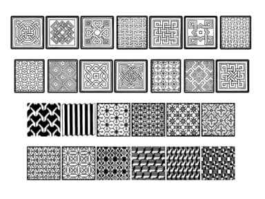 Geometric Patterns by The Tenacious Type Studio — Dingbats Font — thumbnail 3