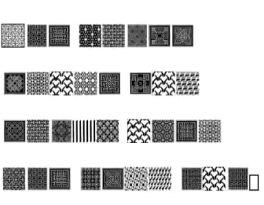 Geometric Patterns by The Tenacious Type Studio — Dingbats Font — thumbnail 5
