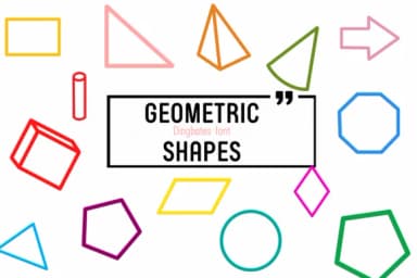 Geometric Shapes by Chada Art — Dingbats Font — thumbnail 1
