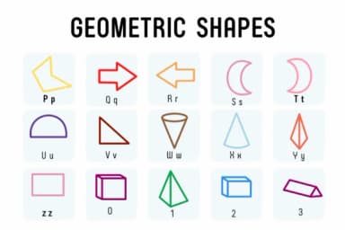 Geometric Shapes by Chada Art — Dingbats Font — thumbnail 3