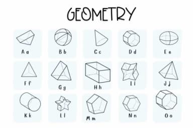 Geometry by Pattern Factory — Dingbats Font — thumbnail 2